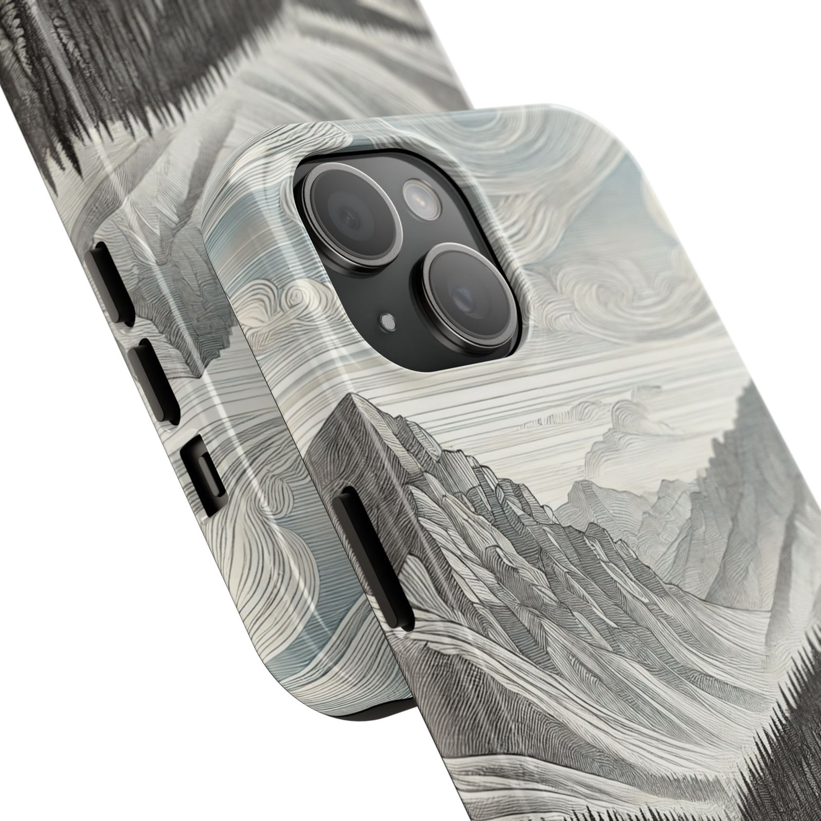 Hope Mountains Tough Phone Case - Image 2