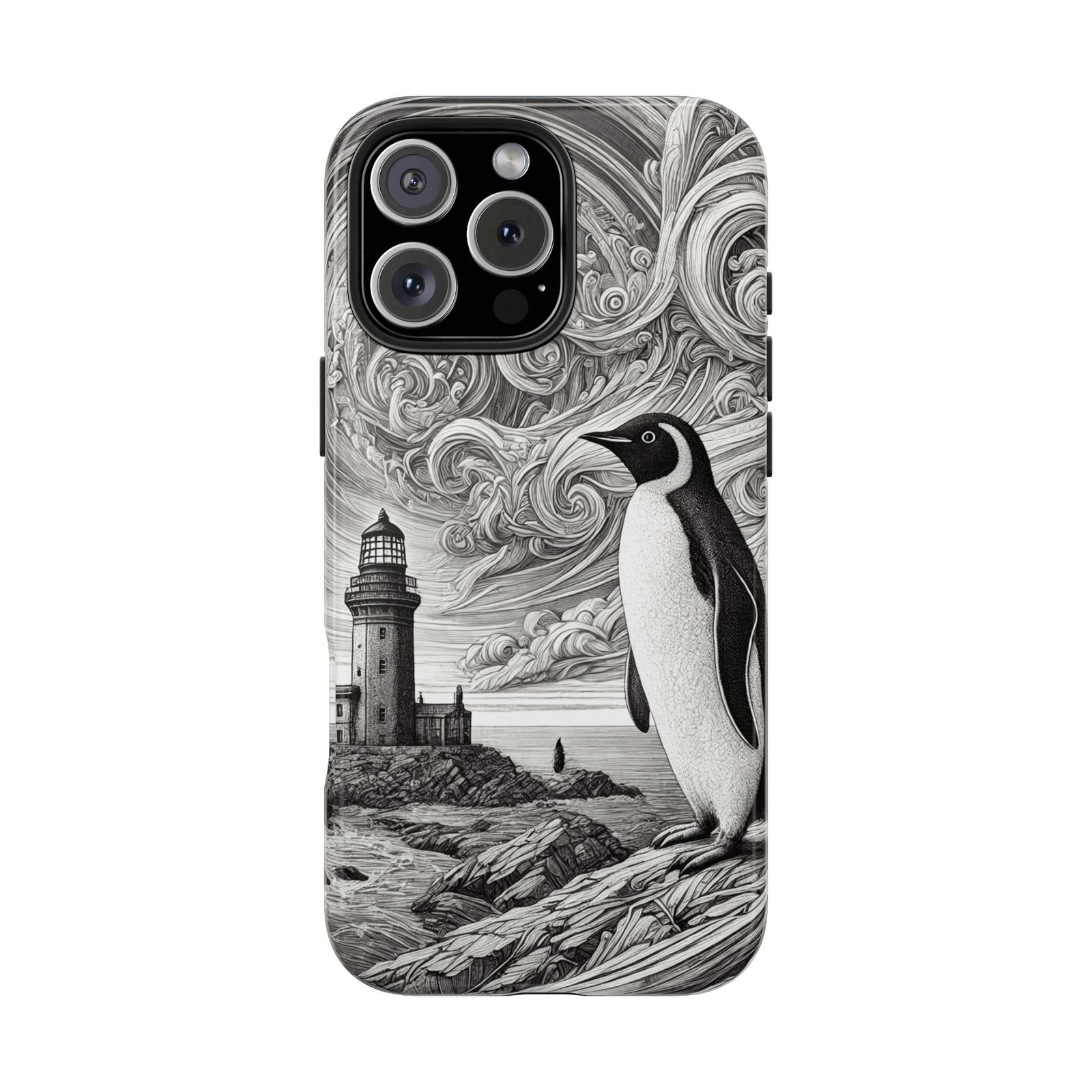 Penguin Perplexity Tough Phone Case - Image 34