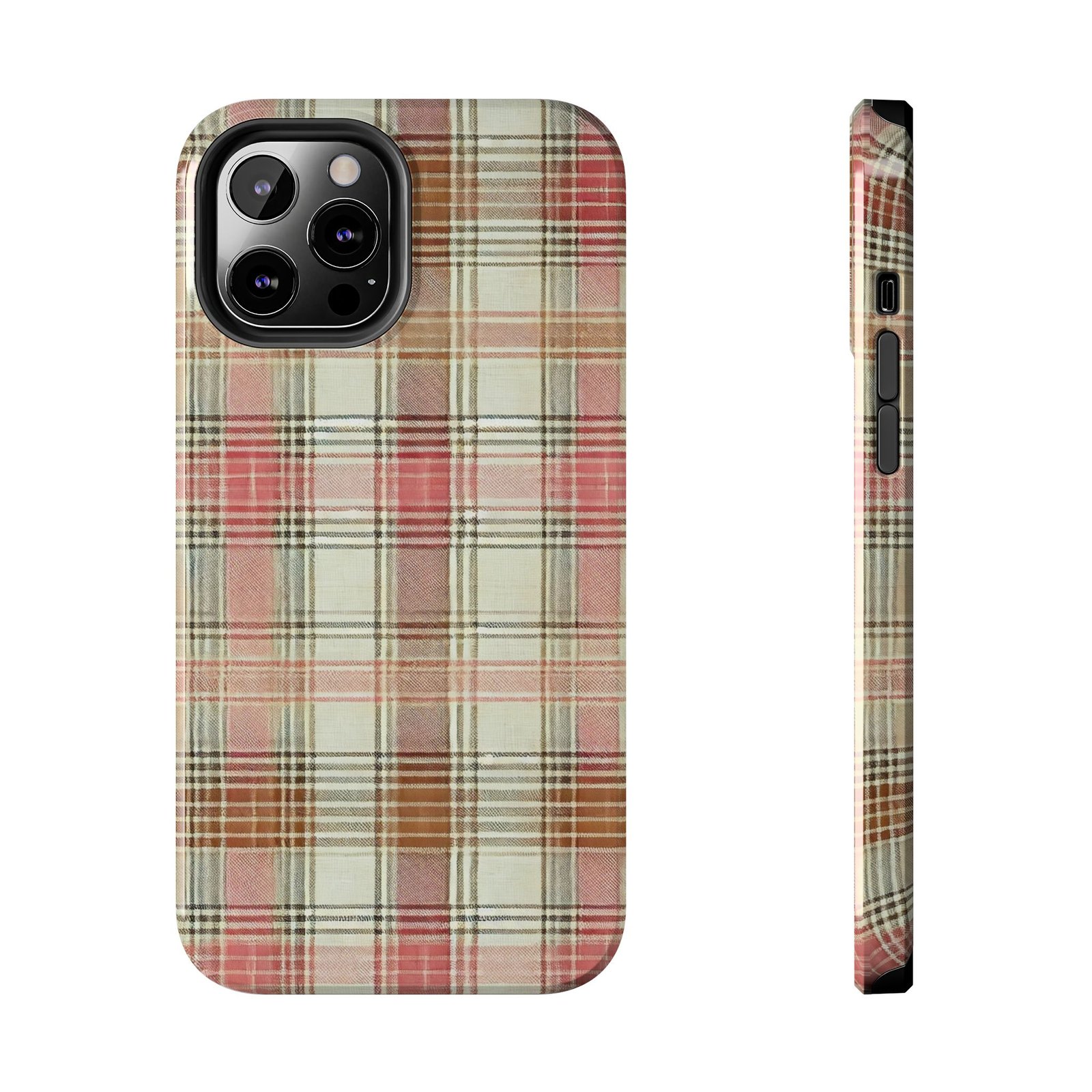 Apple Orchard Plaid Tough Phone Case - Image 21