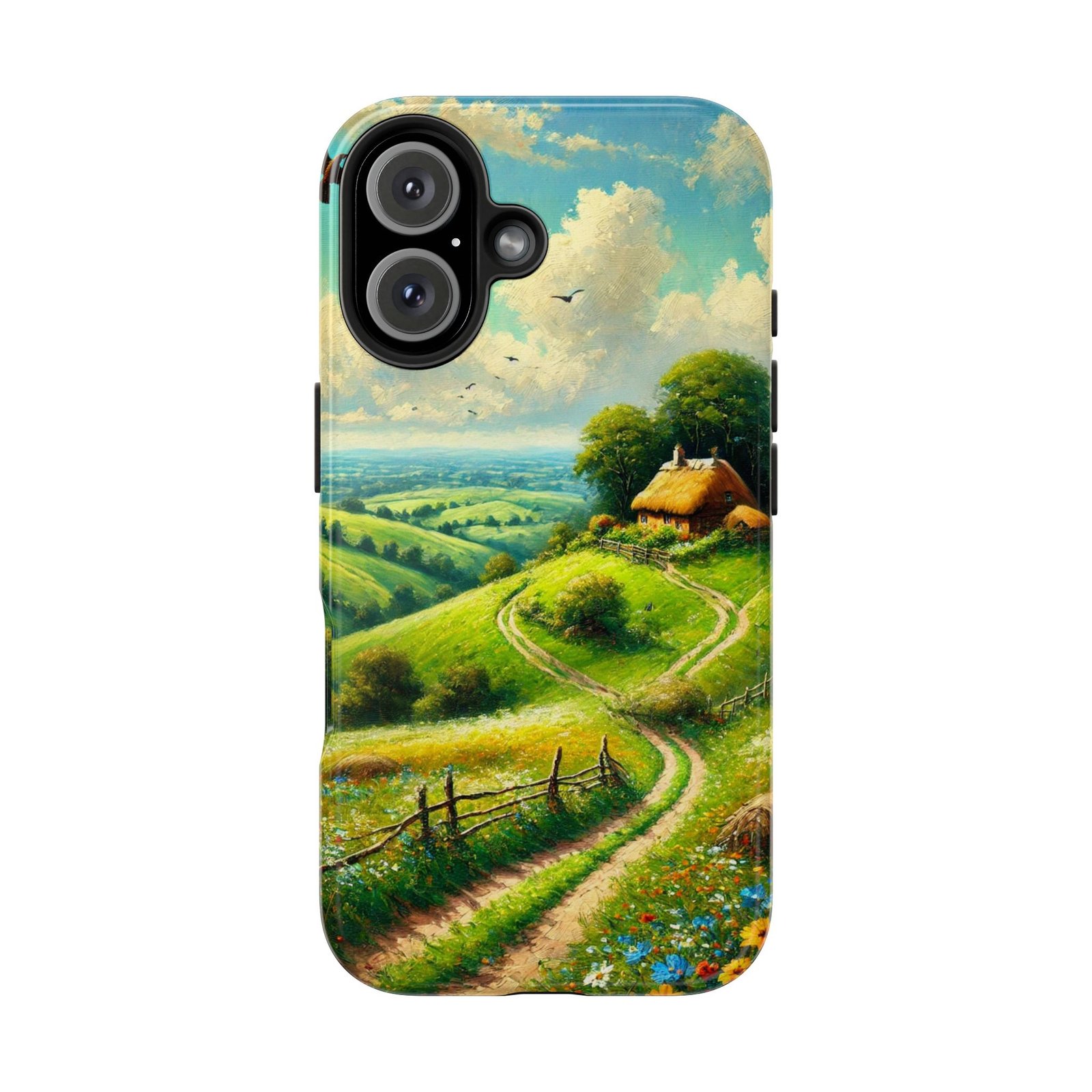 Sky Over Meadowcurve Tough Phone Case - Image 6
