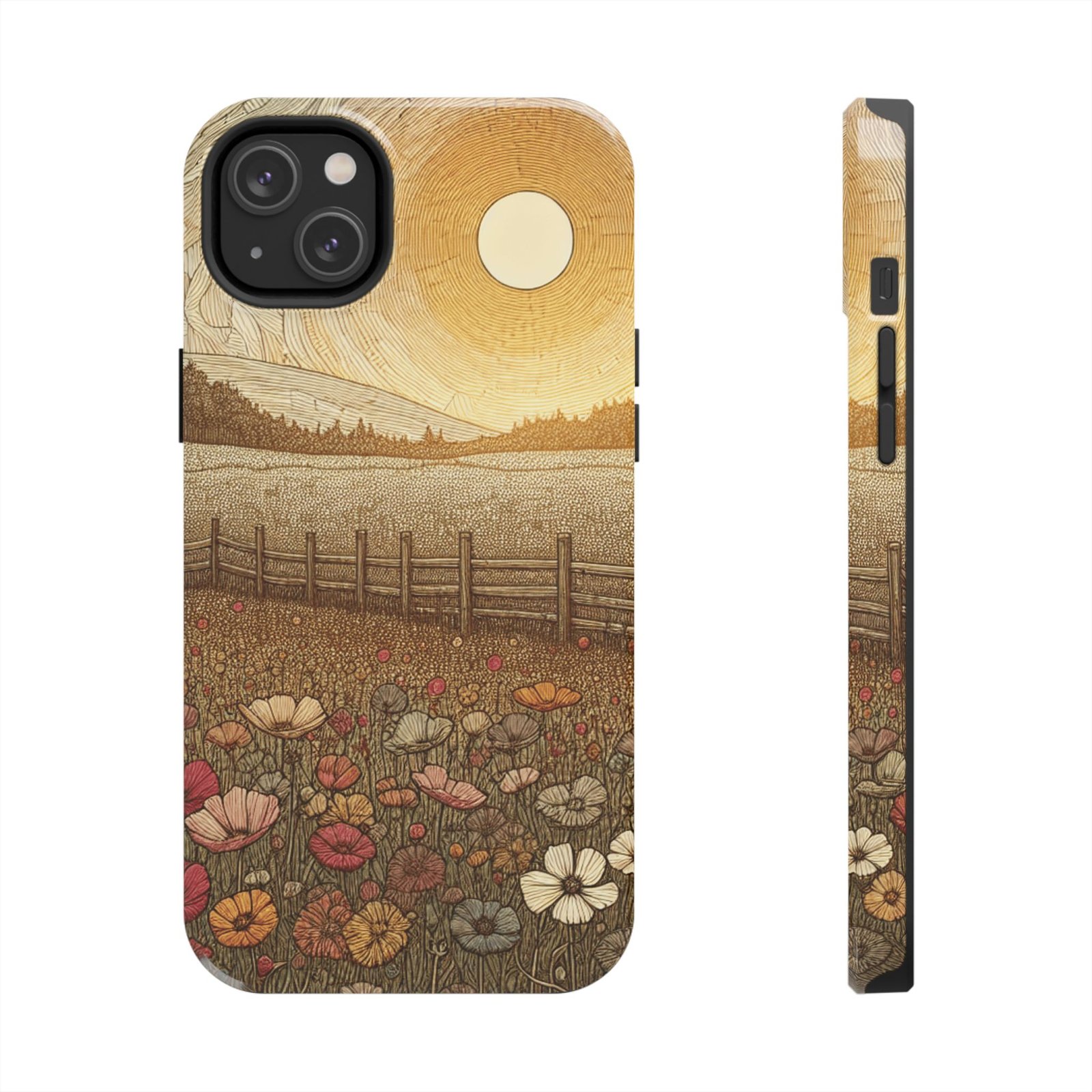 Blossom Fields Tough Phone Case - Image 27