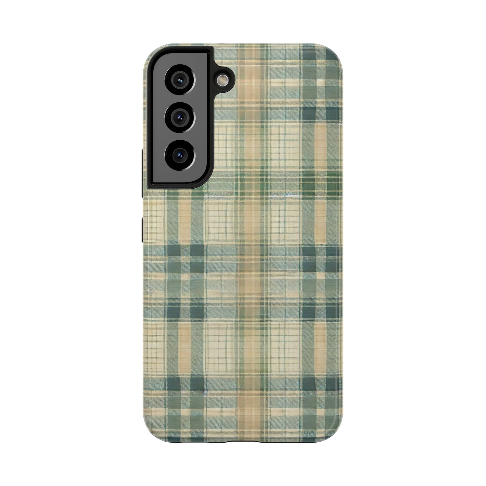 Weathered Harvest Plaid Tough Phone Case - Image 32
