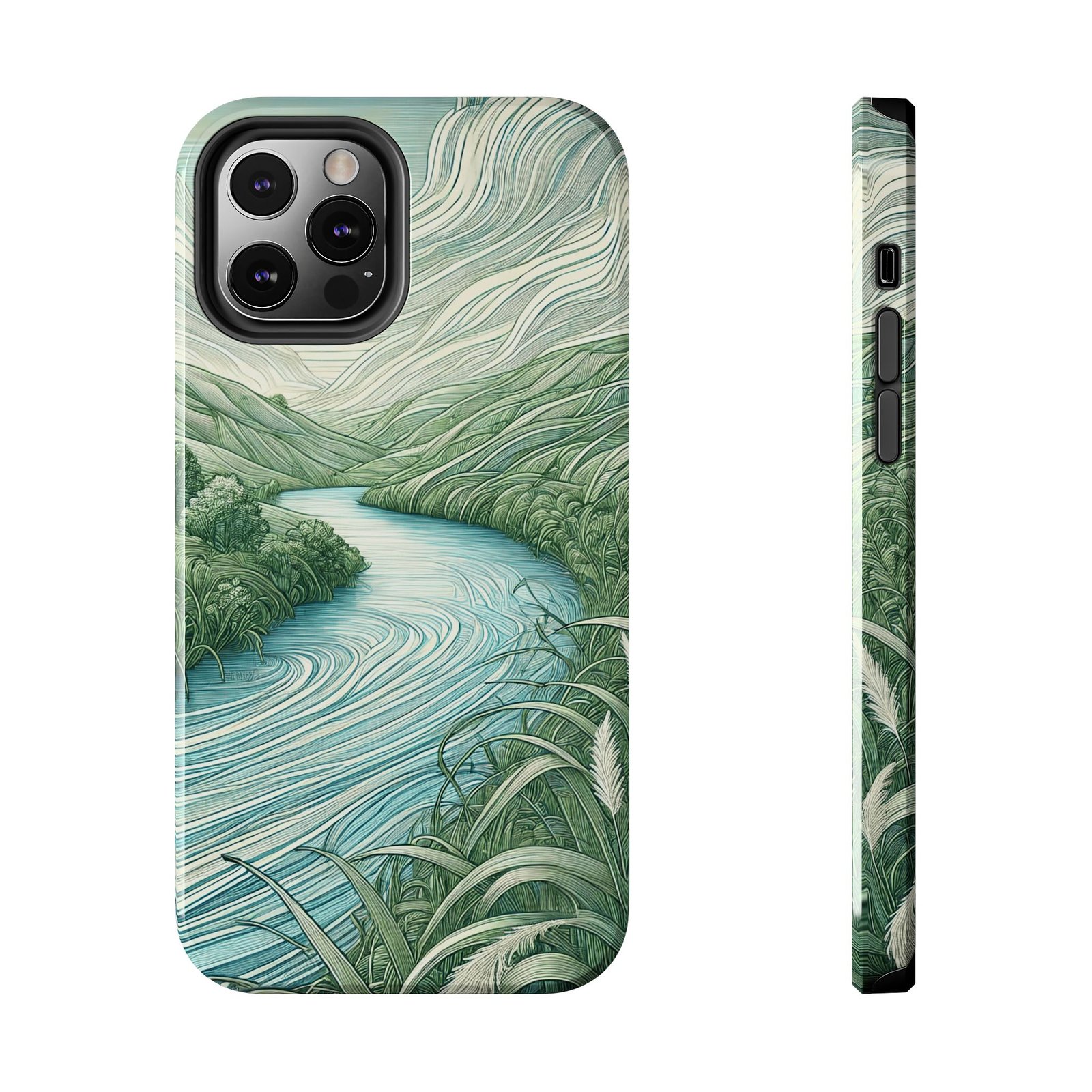 Rippling River Tough Phone Case - Image 20