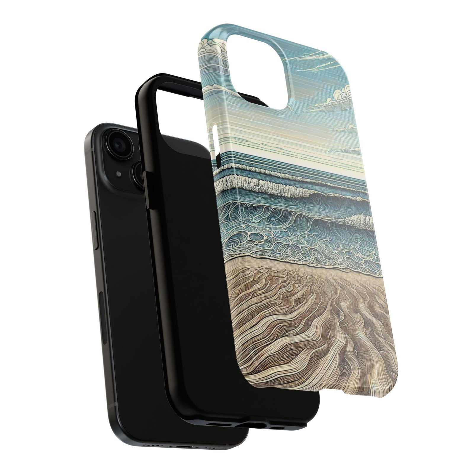 From the Shore Tough Phone Case - Image 4