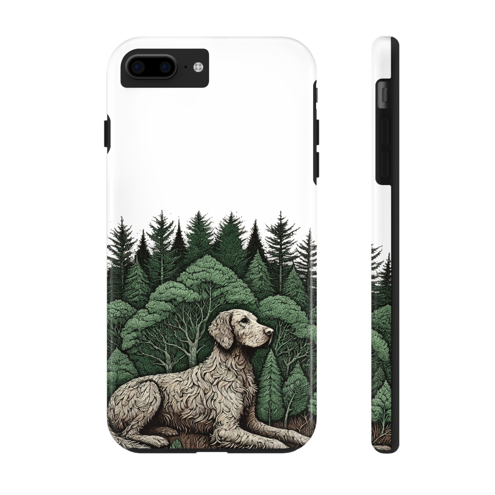 Old Pal in the Forest Tough Phone Case - Image 12