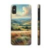 Above The Pastures Tough Phone Case - iPhone X