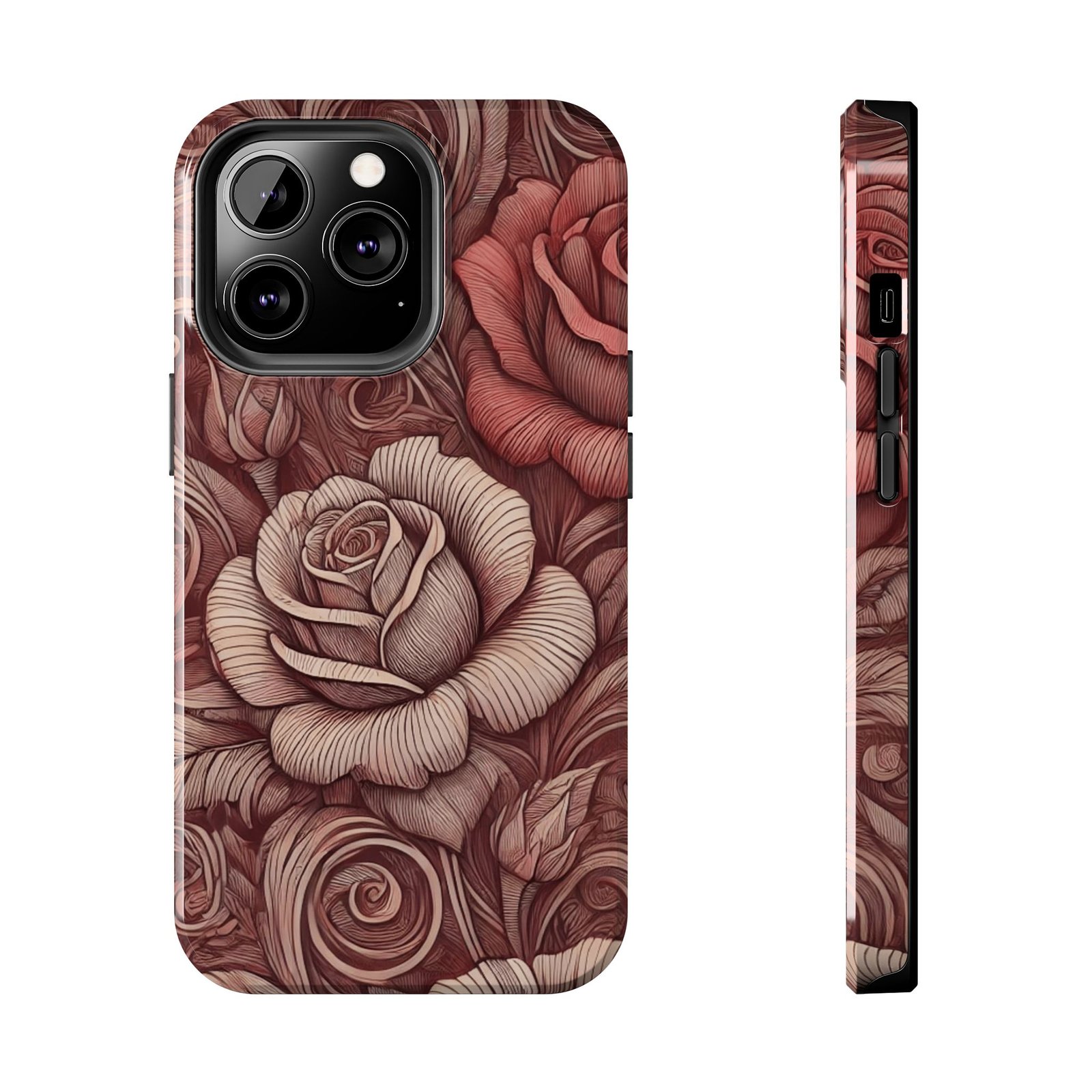 Rose Mirage Tough Phone Case - Image 24