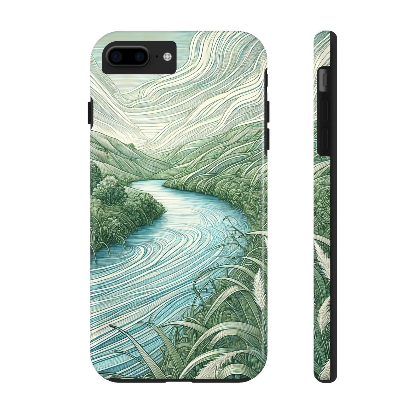 Rippling River Tough Phone Case - Image 11