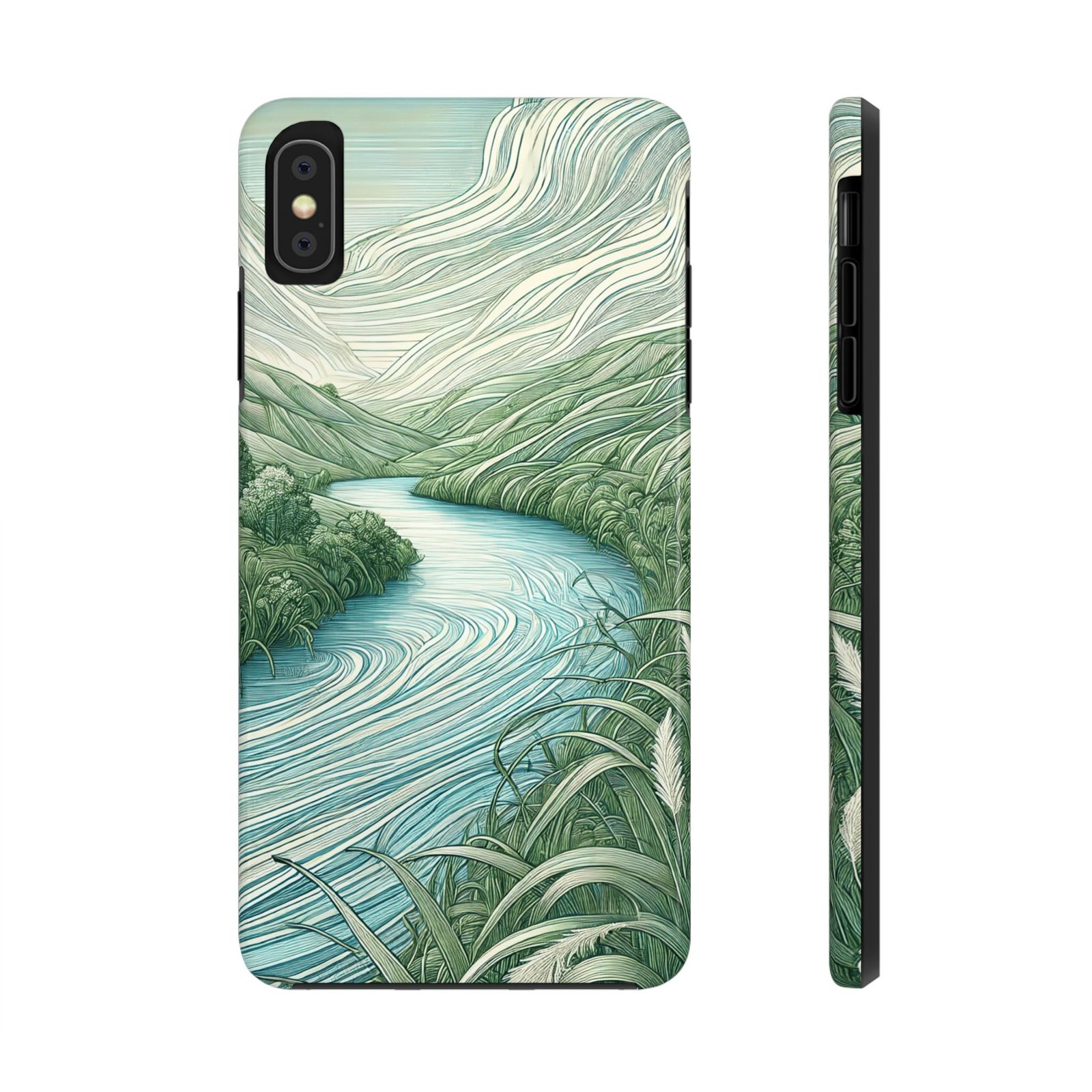 Rippling River Tough Phone Case - Image 14