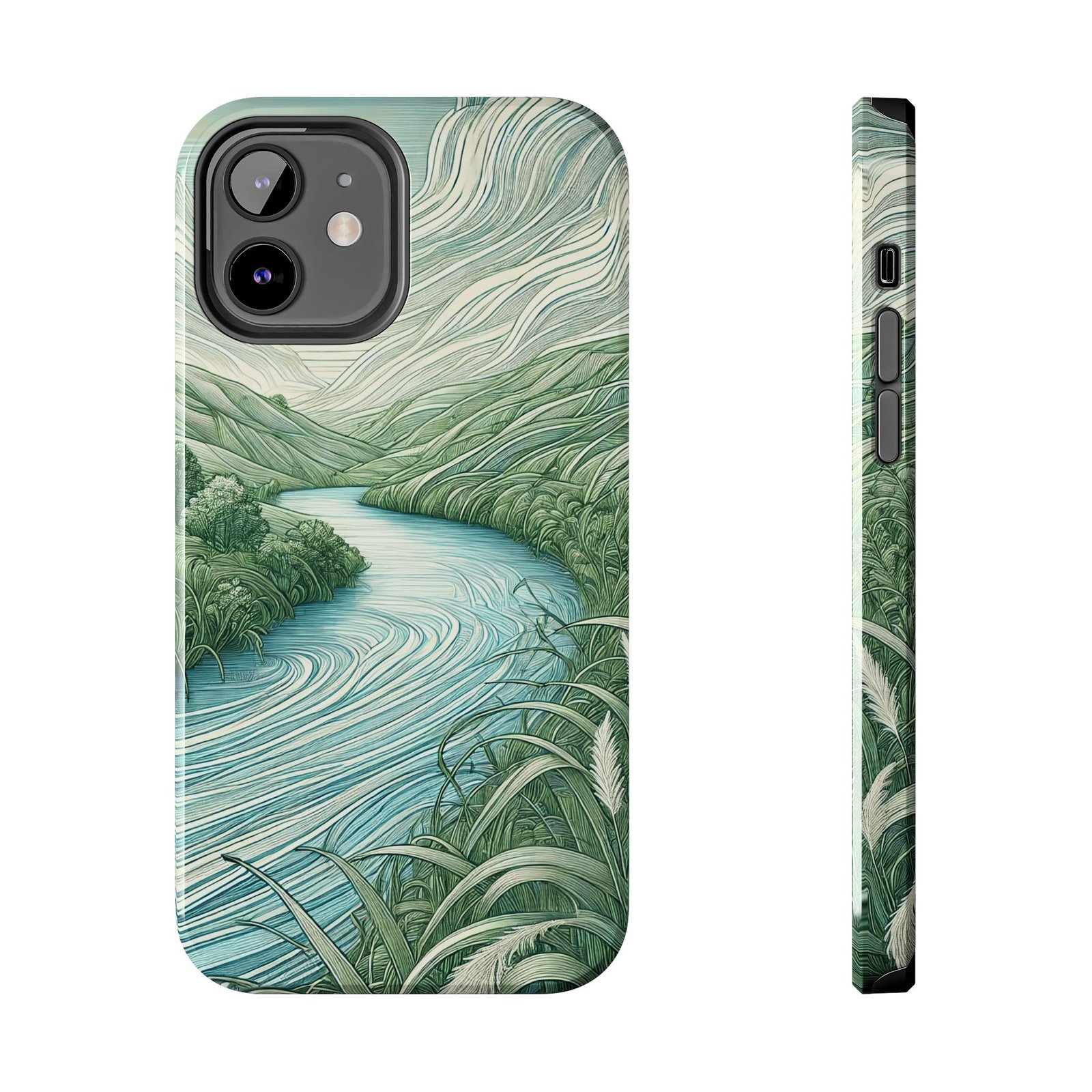 Rippling River Tough Phone Case - Image 18