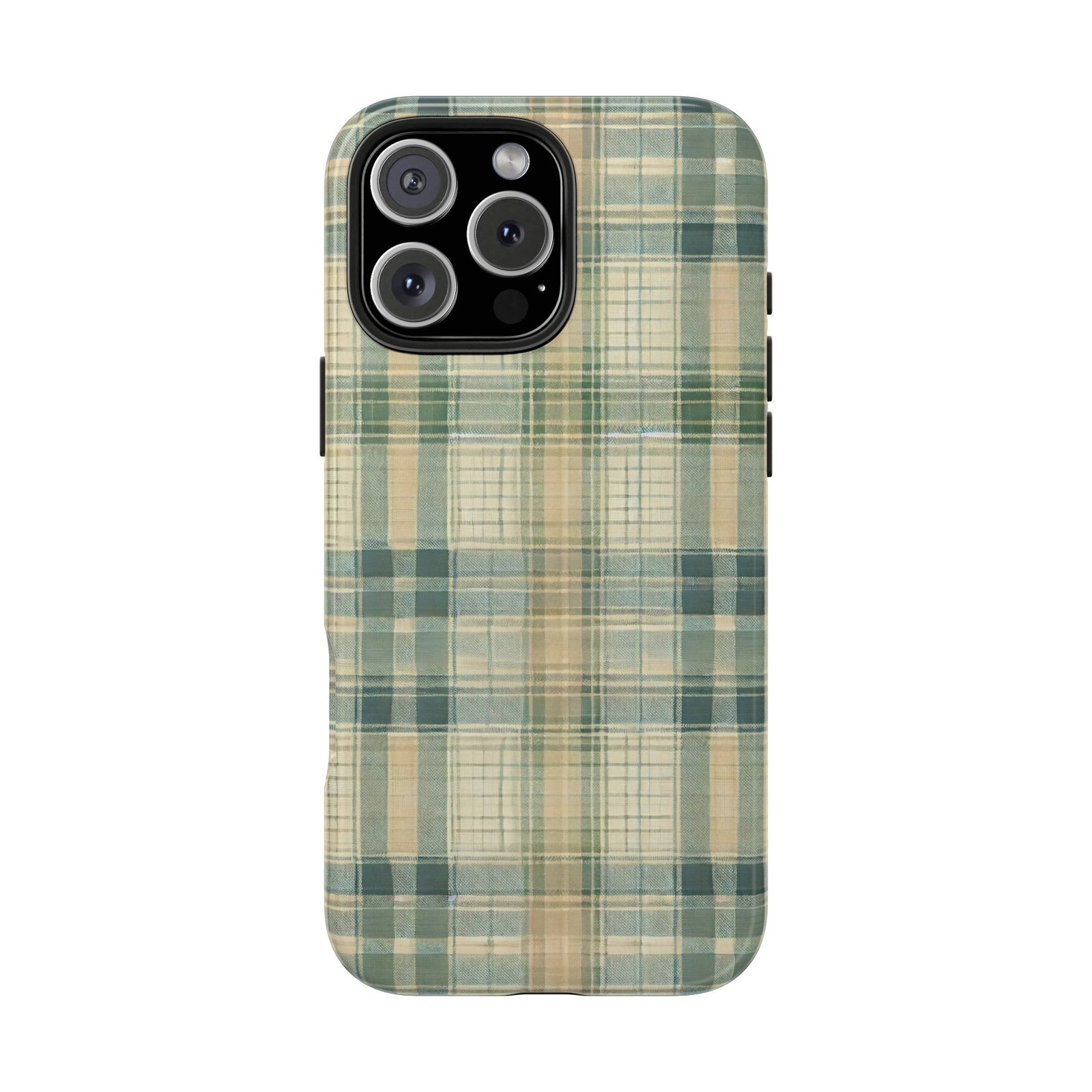 Weathered Harvest Plaid Tough Phone Case - Image 35