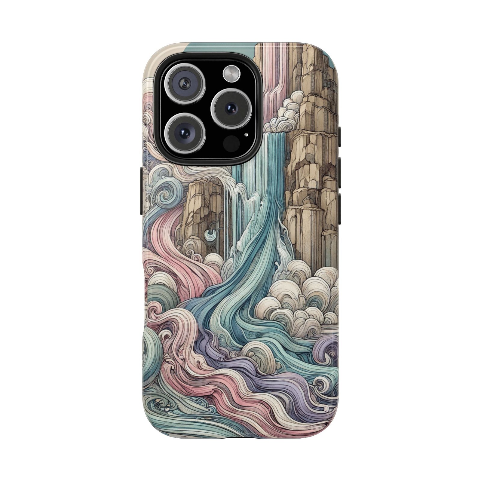 Waterfall Rush Tough Phone Case - Image 6