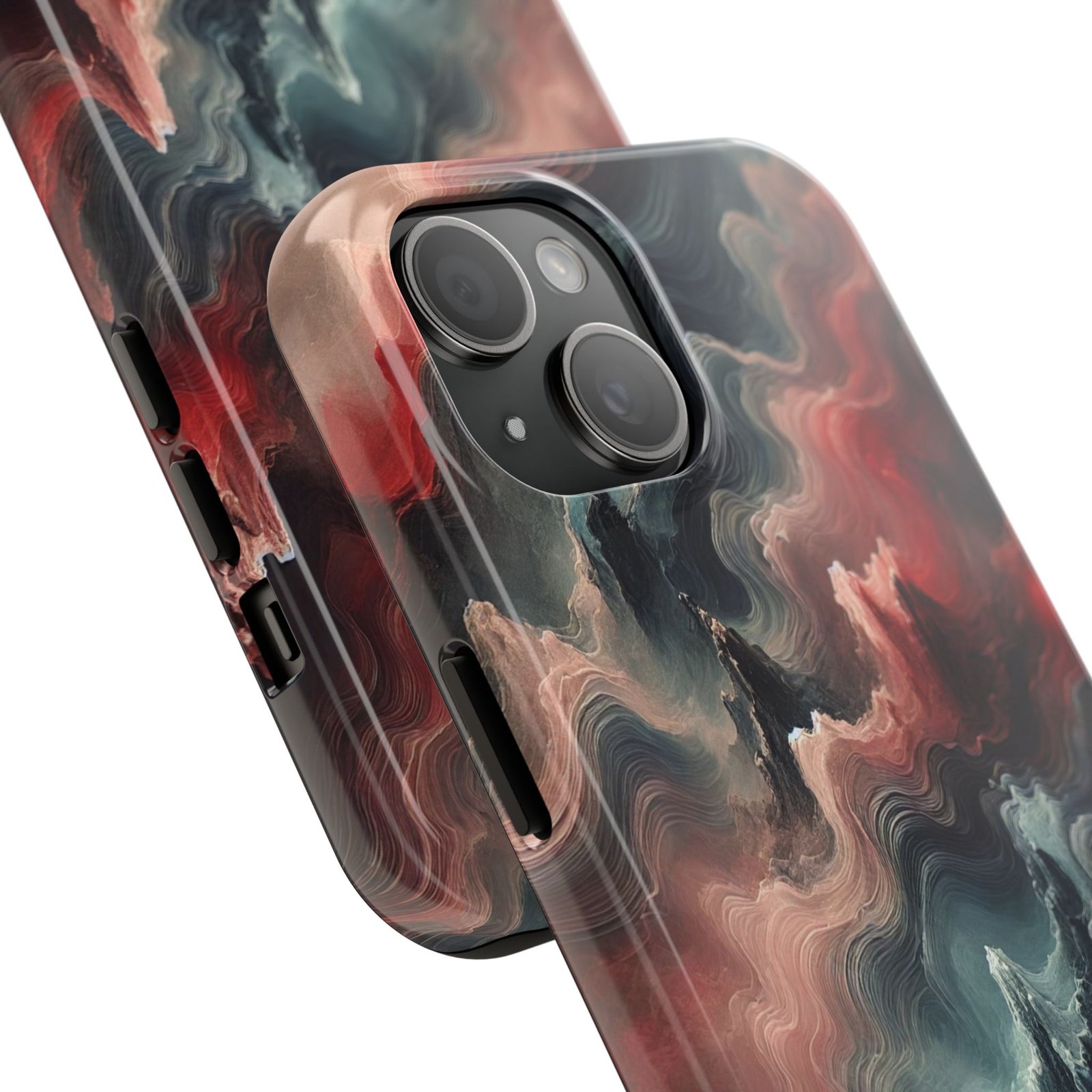 Vermilion Stormlight Tough Phone Case - Image 2
