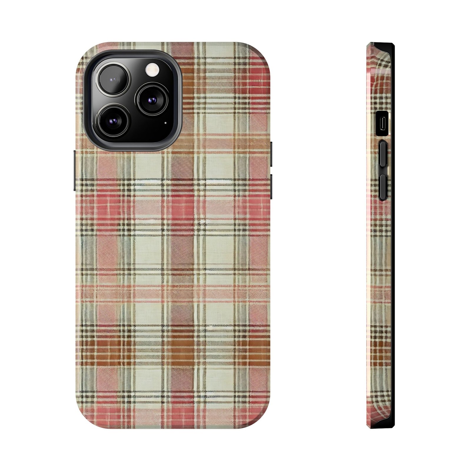 Apple Orchard Plaid Tough Phone Case - Image 24