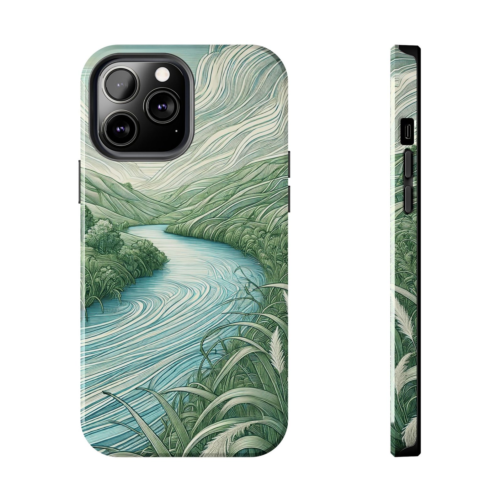 Rippling River Tough Phone Case - Image 24