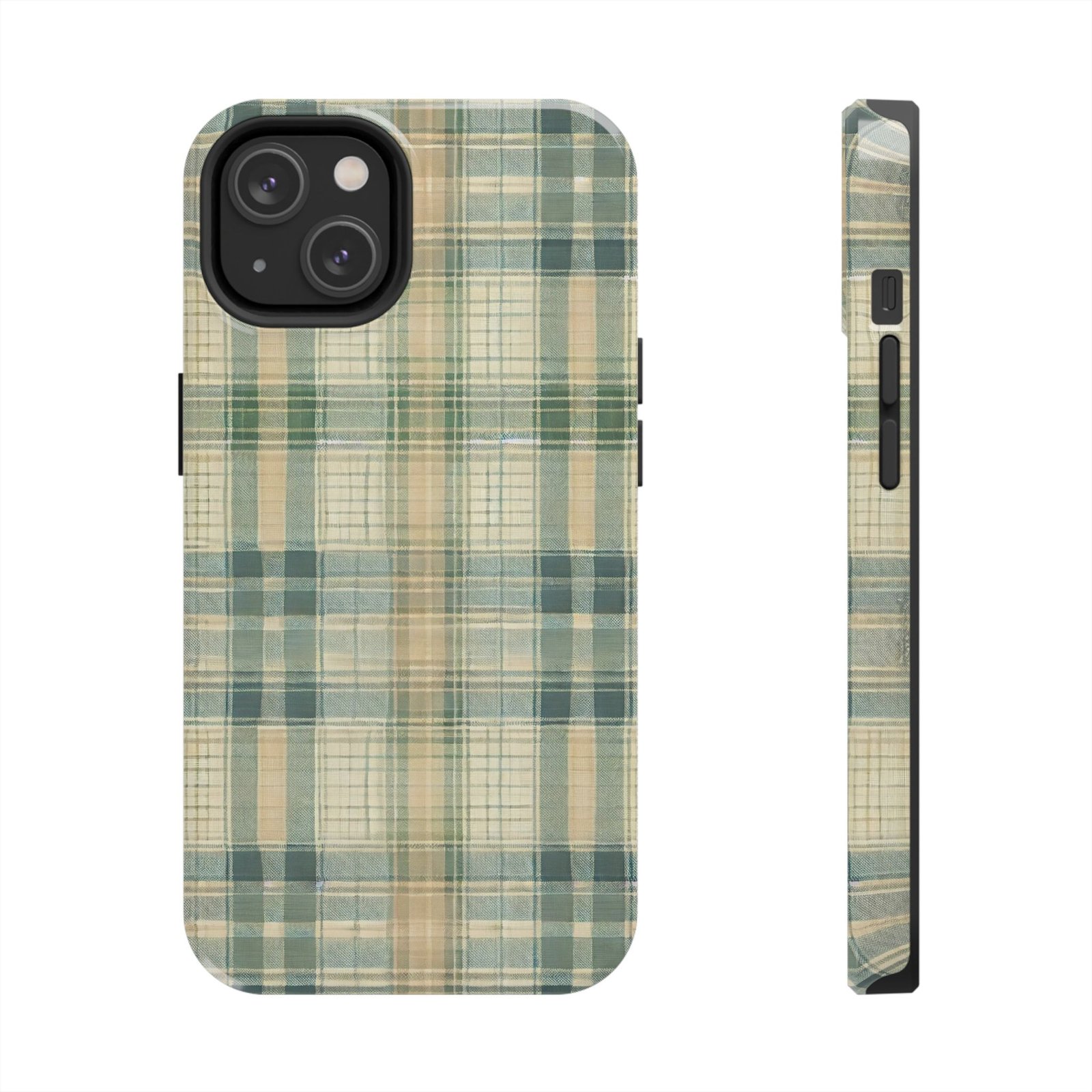 Weathered Harvest Plaid Tough Phone Case - Image 9