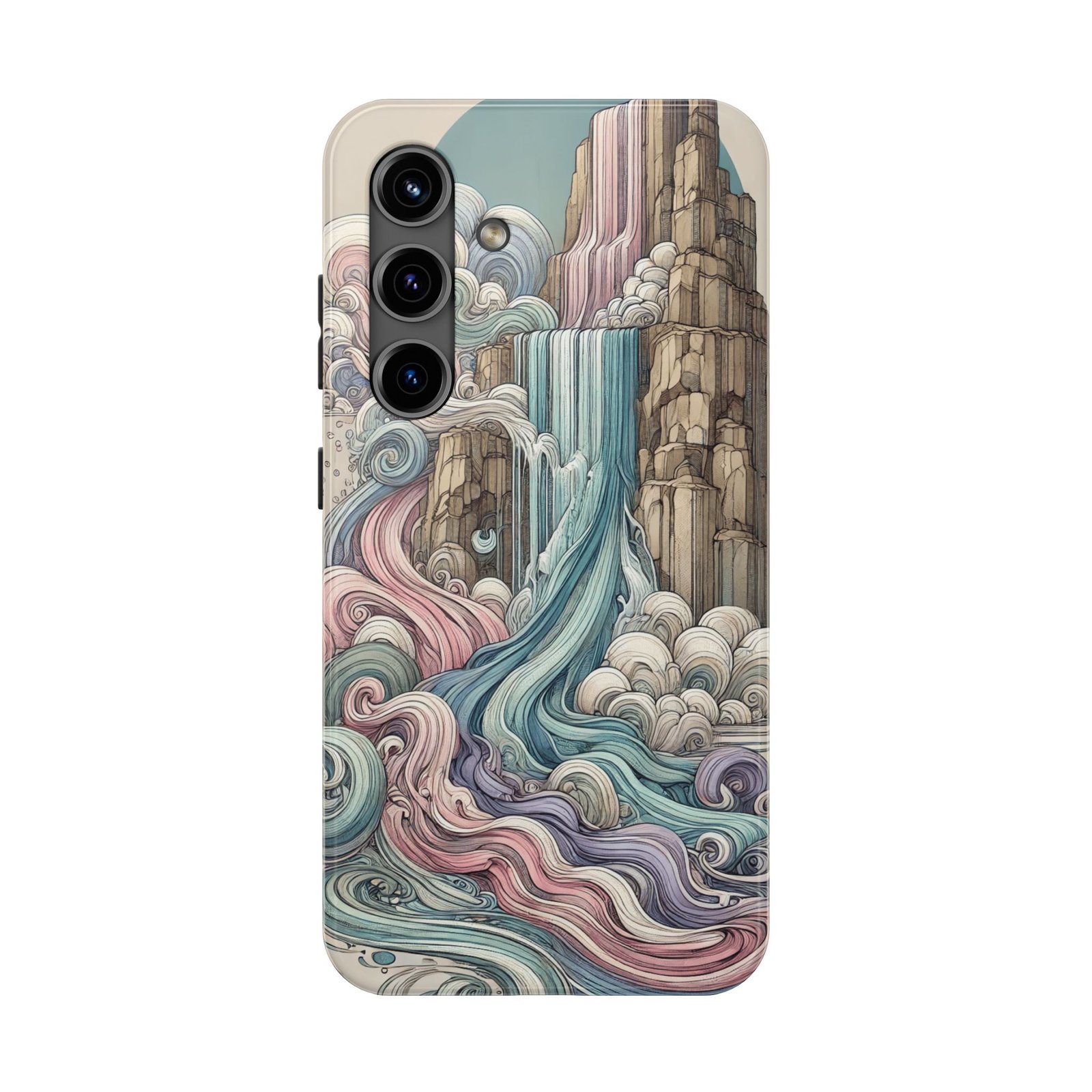 Waterfall Rush Tough Phone Case - Image 10