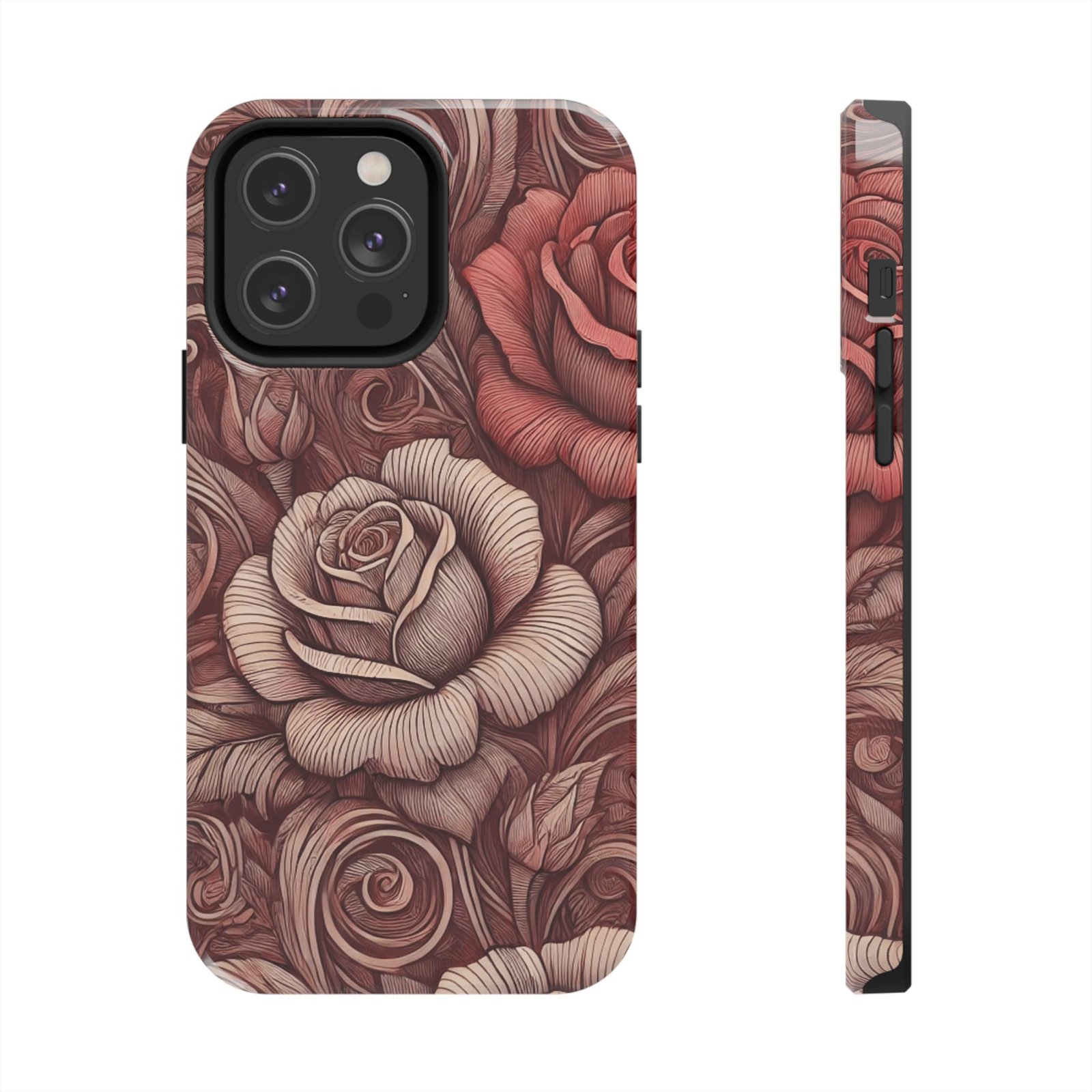 Rose Mirage Tough Phone Case - Image 9