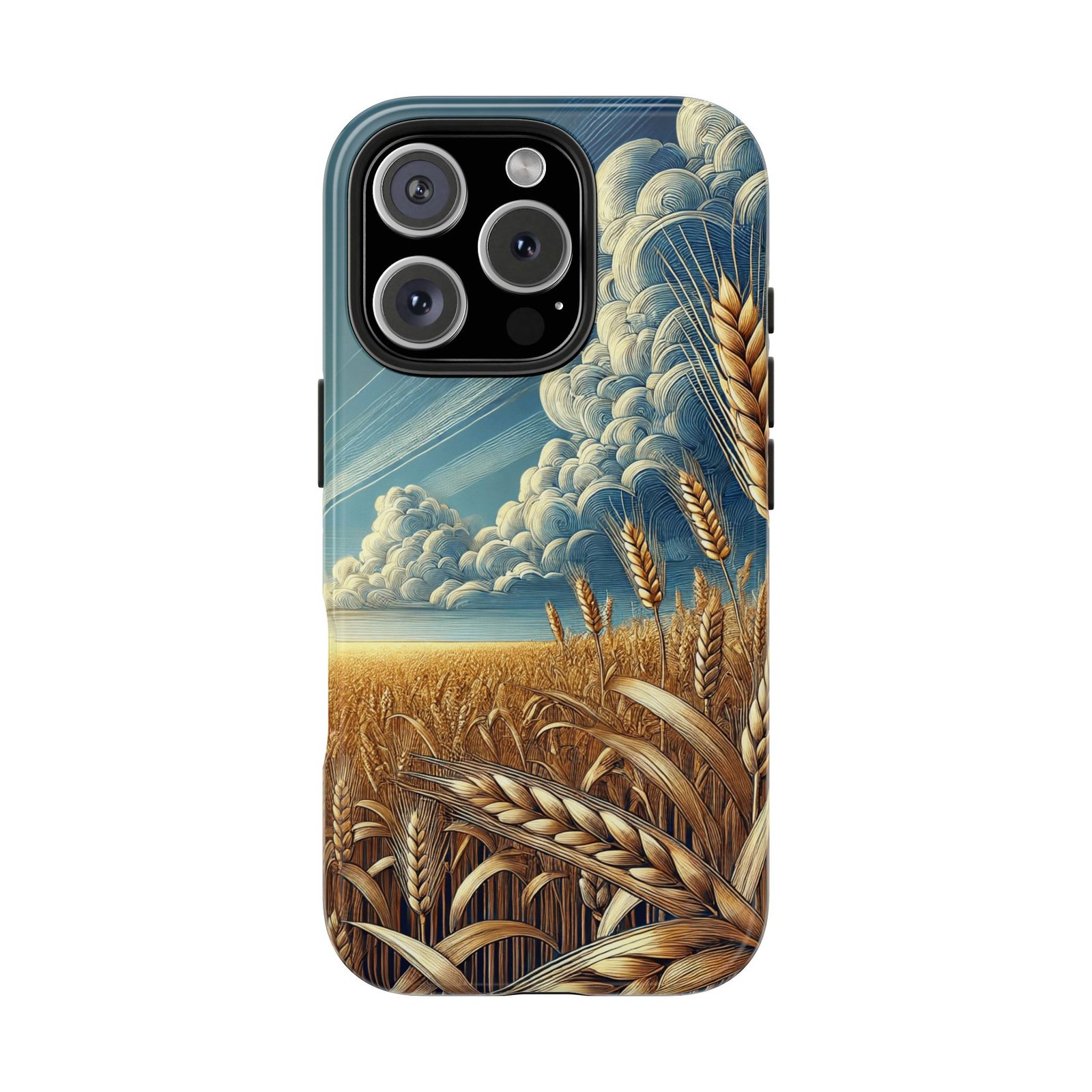 Golden Risers Tough Phone Case - Image 6