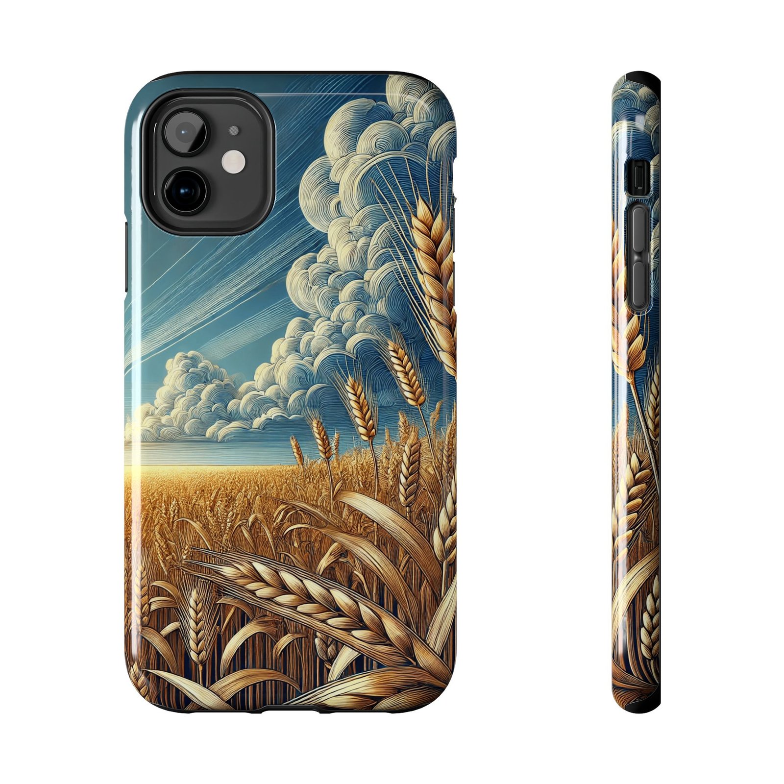 Golden Risers Tough Phone Case - Image 11