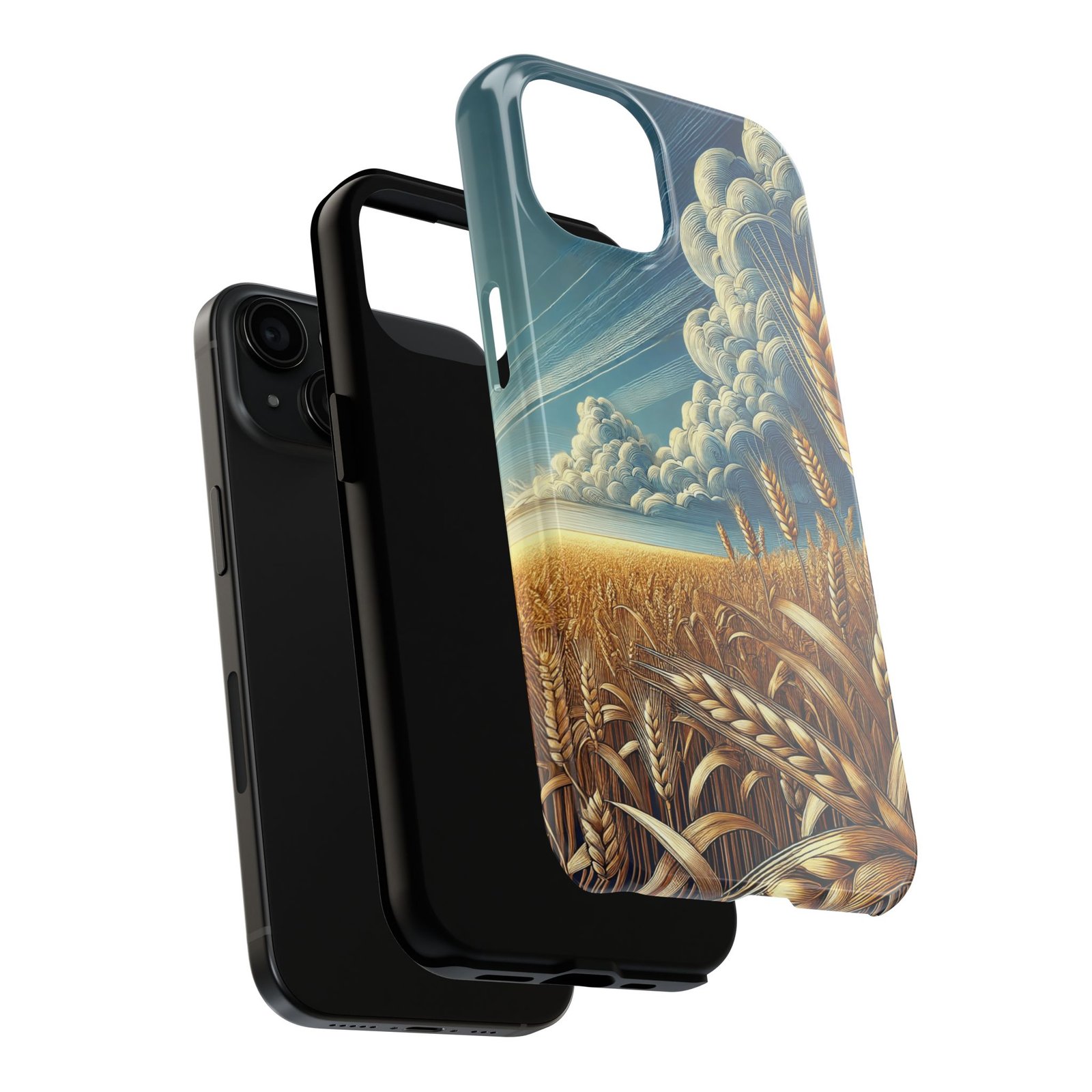 Golden Risers Tough Phone Case - Image 4