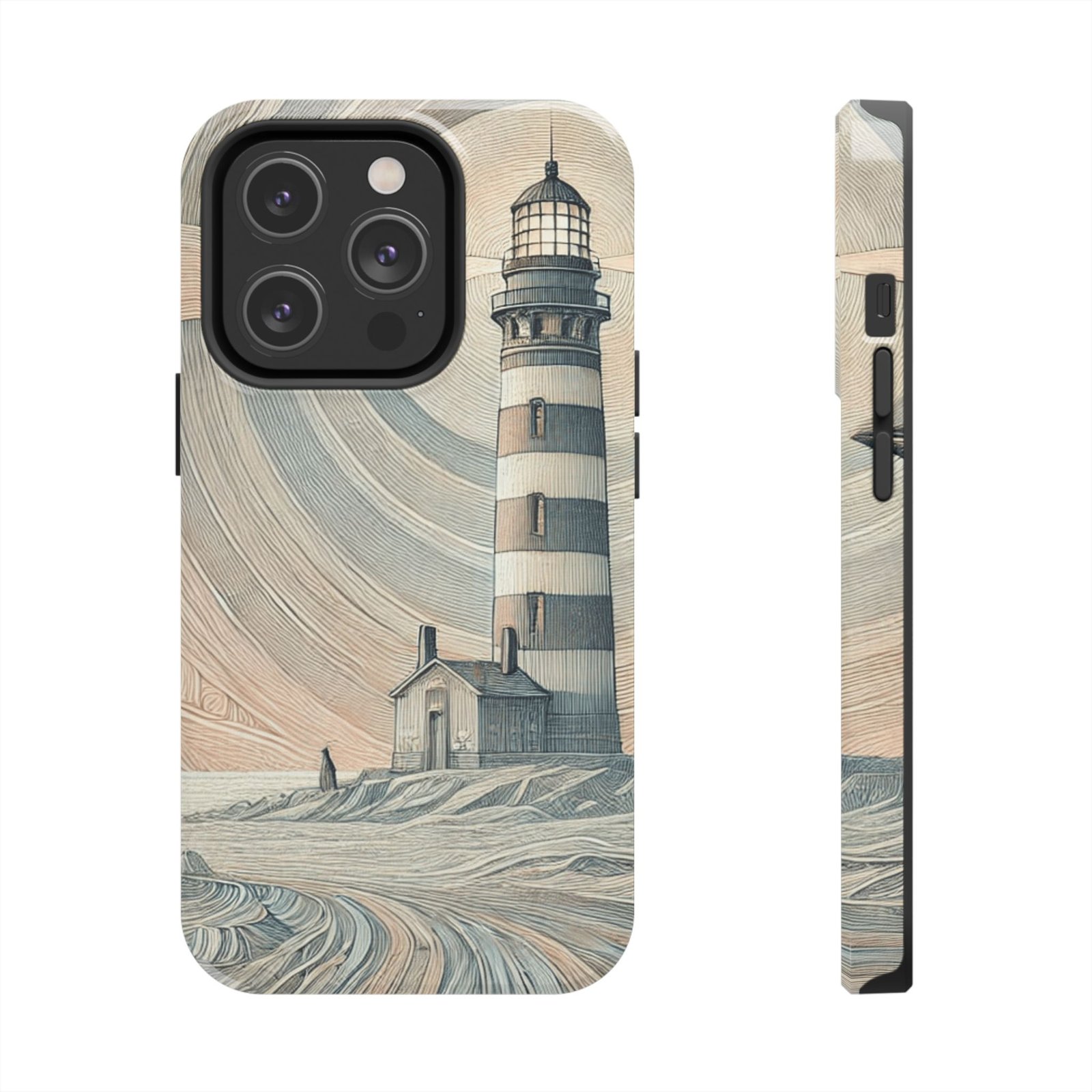 Path to the Sea Tough Phone Case - iPhone 14 Pro