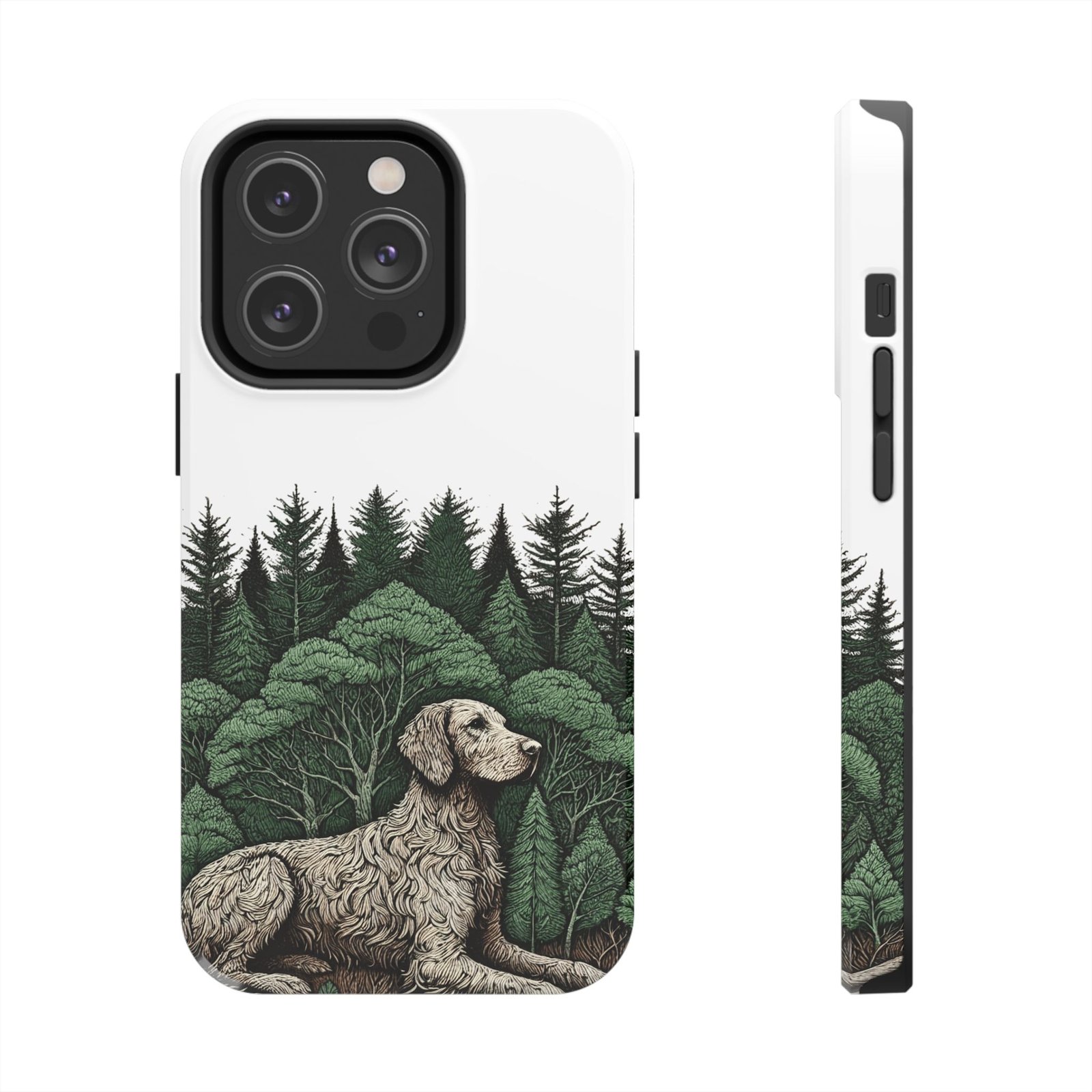 Old Pal in the Forest Tough Phone Case - iPhone 14 Pro