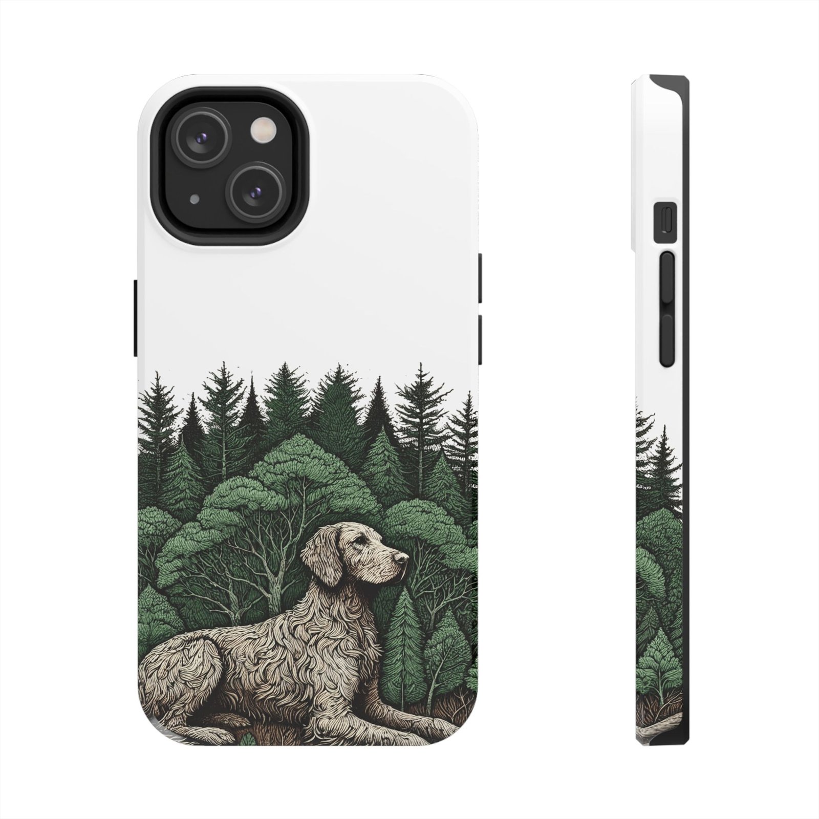 Old Pal in the Forest Tough Phone Case - iPhone 14