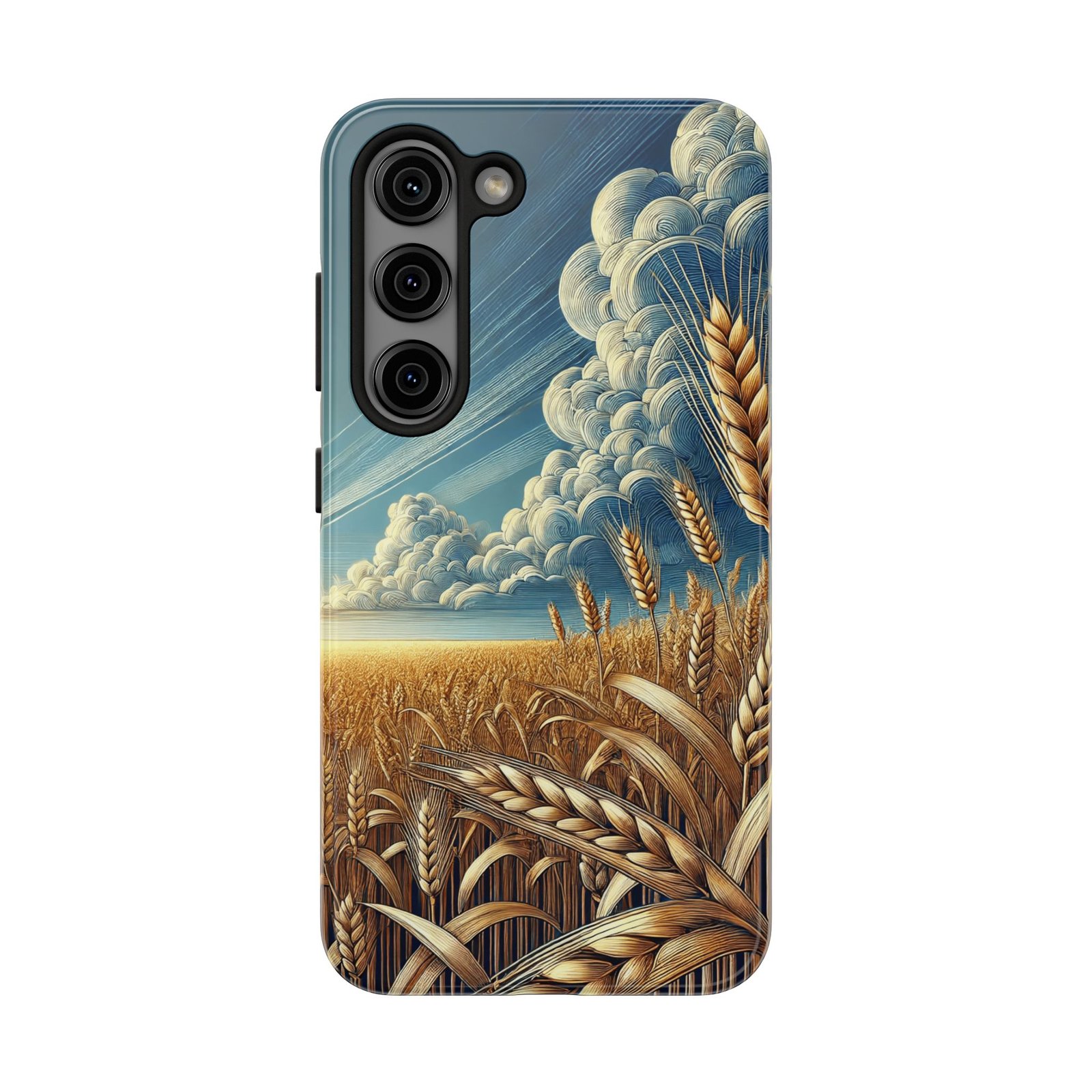 Golden Risers Phone Case - Cottagecore Aesthetic - Samsung Galaxy S23